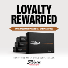 Load image into Gallery viewer, Titleist 4 dozen for the price of 3 offer
